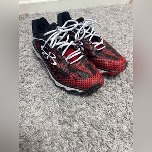 Dynamic Red and Black Men's Sneakers